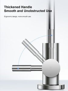 Nhà Máy Bán buôn dễ dàng để làm sạch thép không gỉ <span class=keywords><strong>tap</strong></span> Cartridge gốm trực tiếp uống vòi nước - Product Image 3