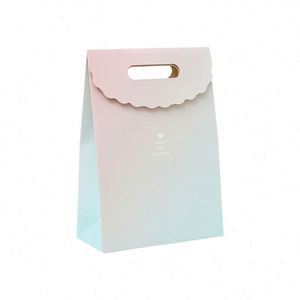 Sacs promotionnels personnalisés avec logo 2026, petits sacs en papier recyclé pour bijoux et cadeaux - Product Image 3