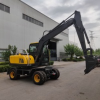 Fabricant chinois – Nouvelle pelle compacte de 7 tonnes, 60 kW, 81,6 CV, peinture personnalisée, pour commandes en gros, avec support complet de pièces de rechange