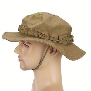 Sombreros Plegables Tipo Boonie al por Mayor para Hombre, Camuflaje, Casuales, para Ciclismo, Uso Diario, Ajustables, con Cordón, Protección Solar - Product Image 2