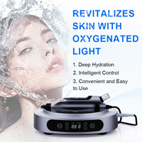 Appareil de soin du visage à eau microcristalline, élimination des rides, jet d'oxygène méso, hydratation du visage, machine de mésothérapie