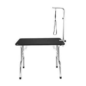 Mesa seca plegable duradera de 300KG de capacidad máxima <span class=keywords><strong>para</strong></span> perros y gatos, calidad de salón con reposabrazos y bandeja de soga, mesa de aseo <span class=keywords><strong>para</strong></span> mascotas - Product Image 6