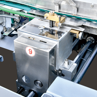 Machine de pliage et de collage automatique JY650/850/1100 pour boîtes pré-pliées à 3 volets, pliage à 135°, avec moteur servo haute vitesse pour l'emballage de sacs en plastique