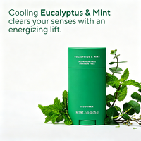 Fabricant de déodorants OEM, déodorant solide invisible entièrement propre, anti-transpirant avec des ingrédients naturels, végétalien, au pH équilibré