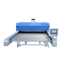 Presse à Chaud Pneumatique Automatique à Grand Format pour Sublimation, Plateforme Plate 80x100cm, Prix Usine, Nouveauté