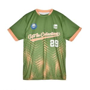 เสื้อฝึกซ้อมอเมริกันฟุตบอลแขนสั้น ระบายอากาศ แห้งเร็ว คอวี สีสันหลากหลาย ปรับแต่งชื่อทีมได้ สำหรับผู้ชาย 100% - Product Image 4