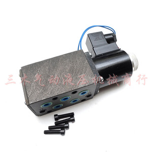 Hydraulic <b>Miniature</b> Wet Solenoid Directional Valve 24E2-B4B 1/4 In Oil Cast Iron Normal Temperature - Product Image 5