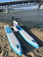 "Gonflable Hydro Waterbike 2025 Nouvelle Arrivée Flotteur Pédale Bateaux Vélo Vente"