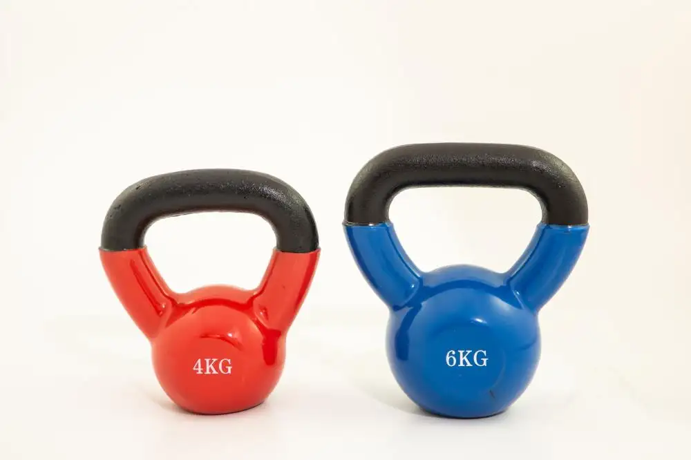 Vente chaude 2023 nouveau style équipement de gymnastique rond en néoprène kettlebelll de haute qualité