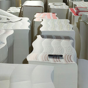 Gobelets en papier jetables personnalisés OEM en gros, résistants à la chaleur, pour boissons chaudes, 12oz 16oz, à double paroi, avec revêtement PLA et couvercles - Product Image 3