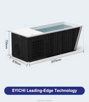 Baignoire de plongeon froid tout-en-un 1HP 2HP avec pompe à eau et refroidisseur intégrés WPC pour la récupération