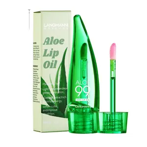 Lip Gloss lidah buaya off-the-RAK, minyak pelembab, Lip Gloss berubah warna hangat