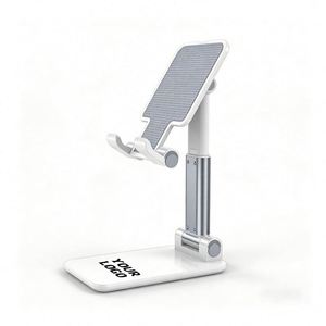 Wholesale Multi-Functional Promotional Gift Custom Logo Desktop Mobile Phone Stand Holder Foldable Easy to Home Bedside Use - Product Image 1