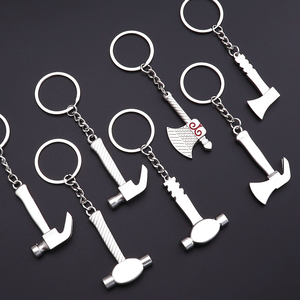Biểu Tượng Tùy Chỉnh Thép Không Gỉ Tự Làm Búa Tuốc Vít Cờ Lê Công Cụ Của Cha Món Quà Ngày Keychain Quà Tặng Cờ Lê Rìu Sáng Tạo Móc Chìa Khóa - Product Image 3