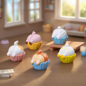 Micro paesaggio creativo grazioso animale Cup Cup per la casa delle bambole fai da te accessori per la decorazione Desktop piccolo ornamento - Product Image 2