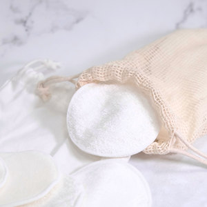 Mềm 8Cm Cotton Pad Tái Sử Dụng Trang Điểm Remover Mặt Làm Sạch Khăn Lau Cho Mỹ Phẩm Loại Bỏ - Product Image 4
