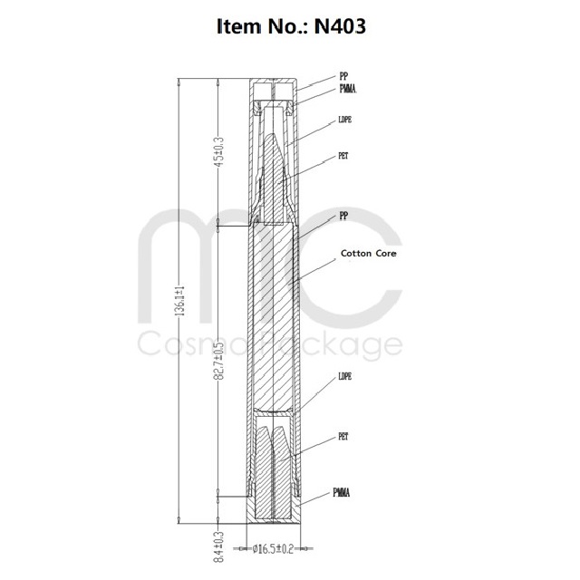 empty lip liner pencil