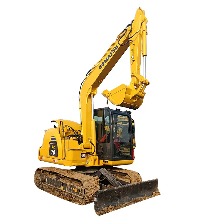 Excavatrice d'occasion Excavatrice Komatsu pc70 Excavatrice d'occasion Matériel de construction Excavatrice Komatsu pc70 d'occasion