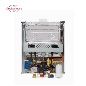 Xách tay 6L tankless gas Máy nước nóng pin-Powered sưởi ấm ngay lập tức cho cắm trại ngoài trời & hộ gia đình sử dụng đồng trao đổi nhiệt - Product Image 6