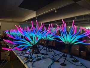 Luces LED de paisaje de fantasía IP65 con poste flexible de PVC para decoración de jardín, parques, festivales y eventos. - Product Image 2