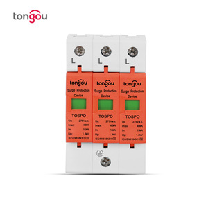 อุปกรณ์ป้องกันไฟกระชาก AC SPD 1P/2P/3P/4P AC275V ป้องกันฟ้าผ่า 15KA-40KA M283 - Product Image 1
