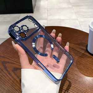 TPU morbido per <span class=keywords><strong>IPhone</strong></span> 17 calamita aria trasparente custodia per telefono cellulare custodia magnetica per <span class=keywords><strong>iPhone</strong></span> 12 Mini 13 <span class=keywords><strong>14</strong></span> <span class=keywords><strong>Pro</strong></span> <span class=keywords><strong>Max</strong></span> più 15 16 - Product Image 6