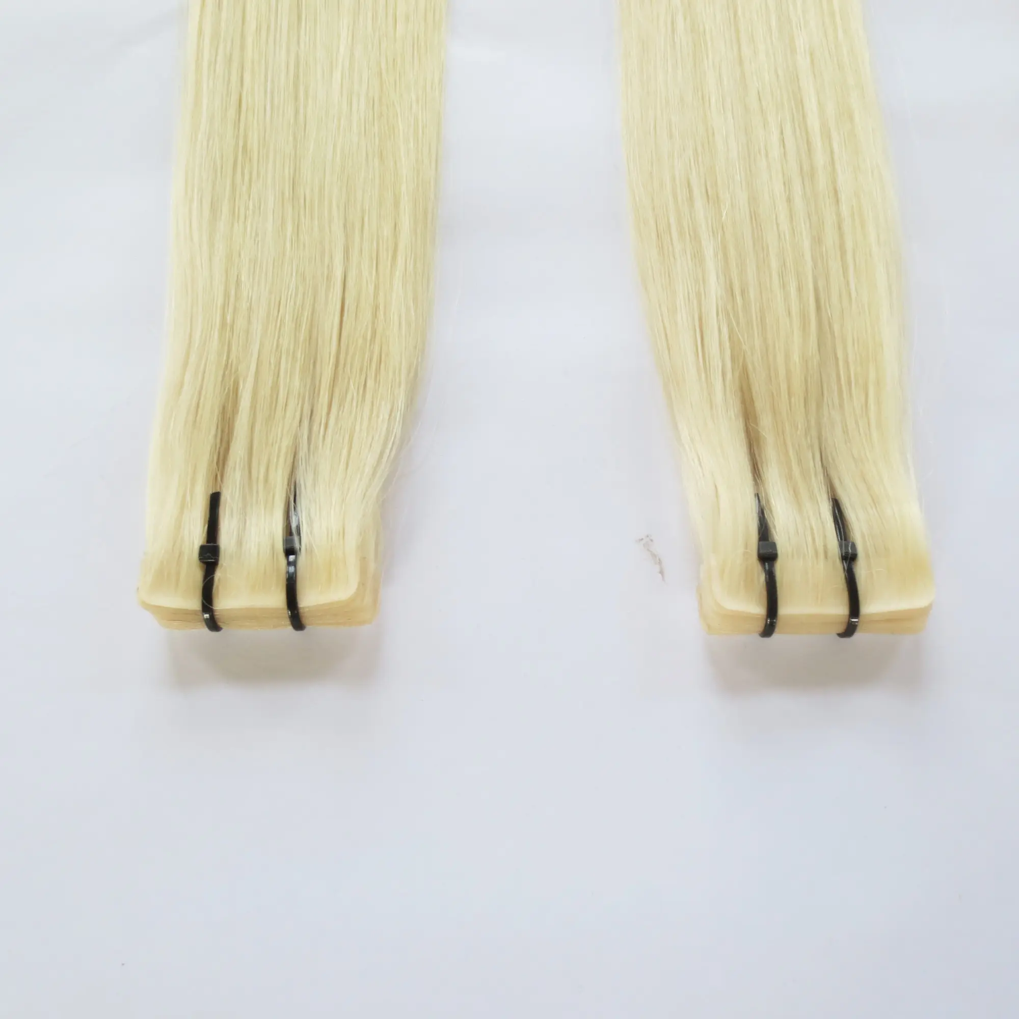 Factory Good Quality Double Drawn 100% Human Remy Skin weft Injected Invisible Best Tape in Hair Extensions