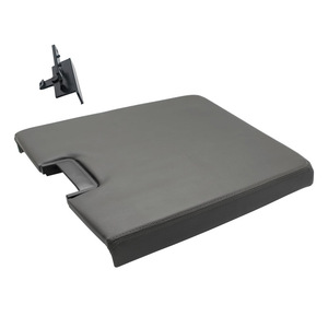 Chevrolet Gmc Center Console Armrest Cover Dark Gray Leather <b>Storage</b> <b>Box</b> 20864151 - Product Image 4