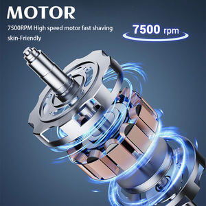 <span class=keywords><strong>Rasoir</strong></span> électrique à affichage numérique pour hommes, <span class=keywords><strong>rasoir</strong></span> de voyage, recharge USB, étanche, <span class=keywords><strong>rasoir</strong></span> portable, couteau à raser, rasage des poils et de la <span class=keywords><strong>barbe</strong></span> - Product Image 4