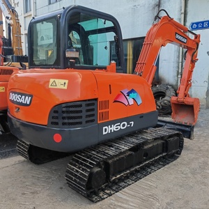 DH60-7 Doosan กับเครื่องยนต์ EPA Kubota เครื่องขุดตีนตะขาบที่ใช้ในสภาพที่ดีโดยมีส่วนประกอบหลักมอเตอร์และปั๊ม - Product Image 2