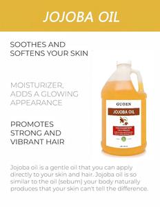 <span class=keywords><strong>Huile</strong></span> <span class=keywords><strong>de</strong></span> <span class=keywords><strong>Jojoba</strong></span> Bio Pressée à Froid, <span class=keywords><strong>Huile</strong></span> Végétale Pure pour Soins <span class=keywords><strong>de</strong></span> la Peau et du Corps avec Emballage Personnalisé, <span class=keywords><strong>Huile</strong></span> <span class=keywords><strong>de</strong></span> <span class=keywords><strong>Jojoba</strong></span> Dorée - Product Image 6