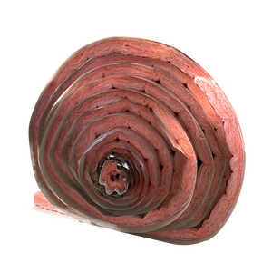 Couverture en <span class=keywords><strong>laine</strong></span> <span class=keywords><strong>de</strong></span> <span class=keywords><strong>verre</strong></span> rose UET USA, épaisseur 100 mm, 12 kg/m³, pour toiture - Product Image 3