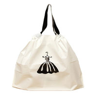 Sac rétractable pour vêtements haute performance, recyclable, avec poignée intégrée, en PE blanc, pour supermarché - Vente chaude