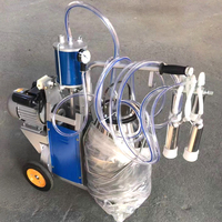 Machine à traire de type roue polyvalente de qualité supérieure facile à utiliser équipement de traite de chameau de chèvre de vache laitière pour la ferme
