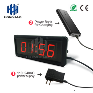 Hong Hao1.8 pouces Led Compte à rebours Horloge Minuterie Sports Arts Martiaux <span class=keywords><strong>Boxe</strong></span> Minuterie/Cross Shooting Minuterie Hangzhou Mini Multifonctionnel - Product Image 2