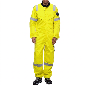 Vêtements de travail de sécurité réfléchissants imperméables de haute qualité en polyester, taille plus, PUFFIN SPORTS, fabriqués au Pakistan, OEM - Product Image 1