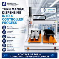 Robot de distribution de roulements motorisés programmable Guangxin – Machine automatique de distribution de liquides pour adhésifs thermofusibles