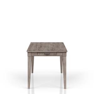 Table à manger DB Rustic Gray avec deux tiroirs de rangement et extension à feuilles rabattables Modèle D0100H540L2 - Product Image 2