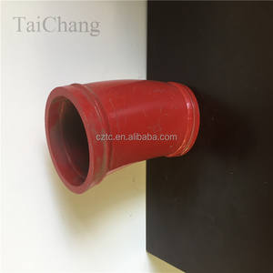 シュウィングコンクリートポンプスペアパーツシュウィングエルボーDN15045度101160891021583510188894エルボー6 "50度32.5度 - Product Image 3