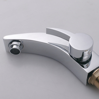 Classique banheiro dauphin robinet de salle de bain en laiton chromé mitigeur de lavabo mitigeur robinets en laiton pour salle de bain luxe
