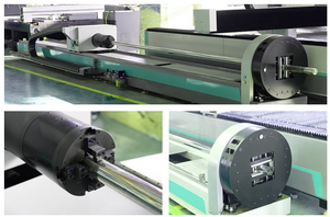 Chất Lượng Cao Sợi Laser Máy Cắt Kim Loại Và Ống Máy Cắt CNC Ống Và Tấm 1500W 3000W 6000W Với Giá Tốt - Product Image 5