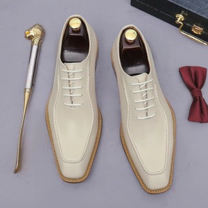 Customized Men's Premium Cowhide Thick-soled Height Increasing Multi <b>Functional</b> Formal Business <b>Shoes</b> - Product Image 1