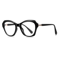 Modèle LS247 Monture de lunettes œil de chat Blocage de la lumière bleue Montures optiques TR90 Monture de lunettes pour myopie Lunettes optiques pour femmes Oculos