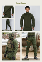 Op voorraad A7 Formeel Tactisch Uniform Shirt Broek met Kniebeschermers Ademend Geweven Materiaal-Jacht- en Gevechtskleding OEM/ODM Opties