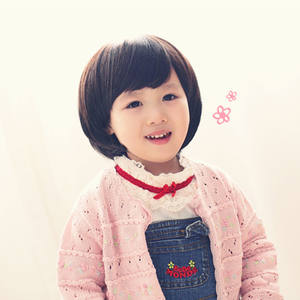 Nueva <span class=keywords><strong>Peluca</strong></span> de Seda Natural Mate para Niñas, Linda <span class=keywords><strong>Peluca</strong></span> de Cabello Largo Estilo Princesa para Bebés - Product Image 3