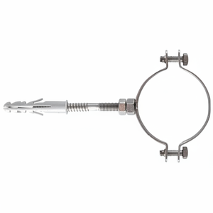 VRM INOX 44-50 3215 VORPA collare tubo in acciaio INOX con morsetti in Nylon - Product Image 1