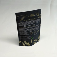Sachet Doypack Métallisé Imprimable Qualité Alimentaire, Sachet VMPET Imprimé par Gravure Personnalisé, Sachet Zip Haute Barrière pour Feuilles de Thé