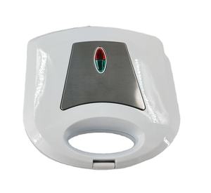 Plaque de gril antiadhésive personnalisée Machine à sandwich électrique facile à nettoyer pour usage domestique 2 tranches - Product Image 1