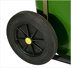 Màu xám xanh xanh lớn vệ sinh lớn tách biệt <span class=keywords><strong>bin</strong></span> Nhựa thùng rác cho công viên - Product Image 6