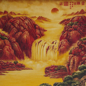 Artículos de Decoración para el Hogar, Decoraciones de Oficina, Buena Suerte en la Vanguardia, Sala de Estar de Estilo Chino Nuevo, Pinturas de Paisajes, Regalos - Product Image 4